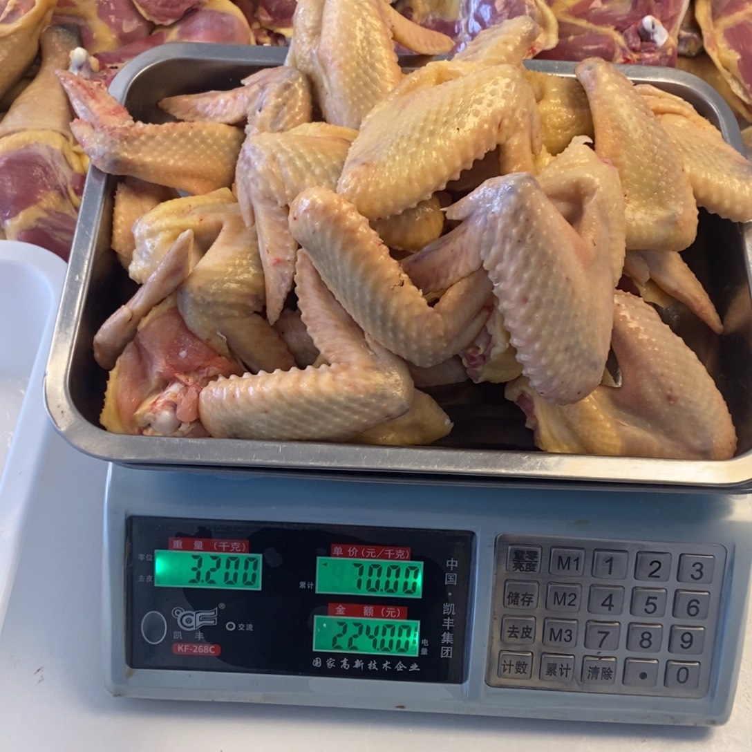 30天中国大陆包装鸡翅180