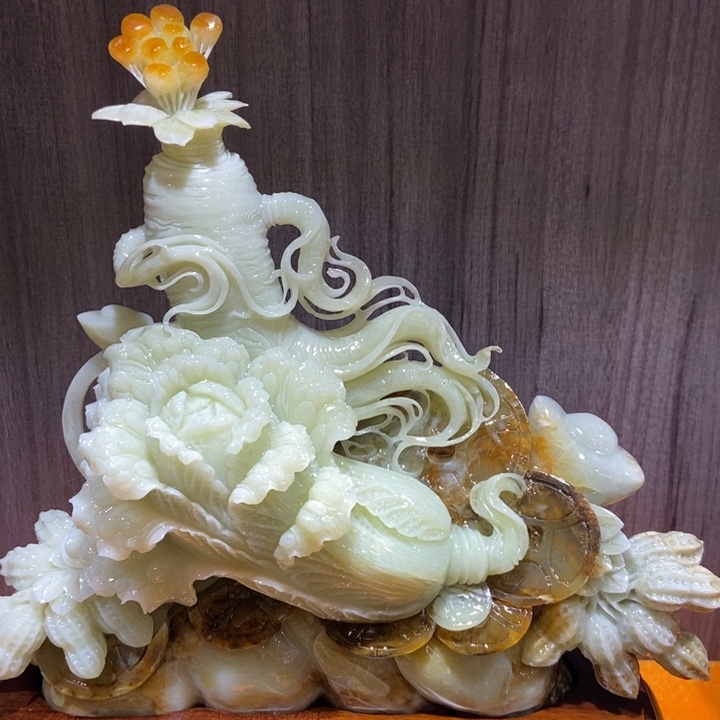 蛇纹石玉（覆膜）珠宝奇石合金