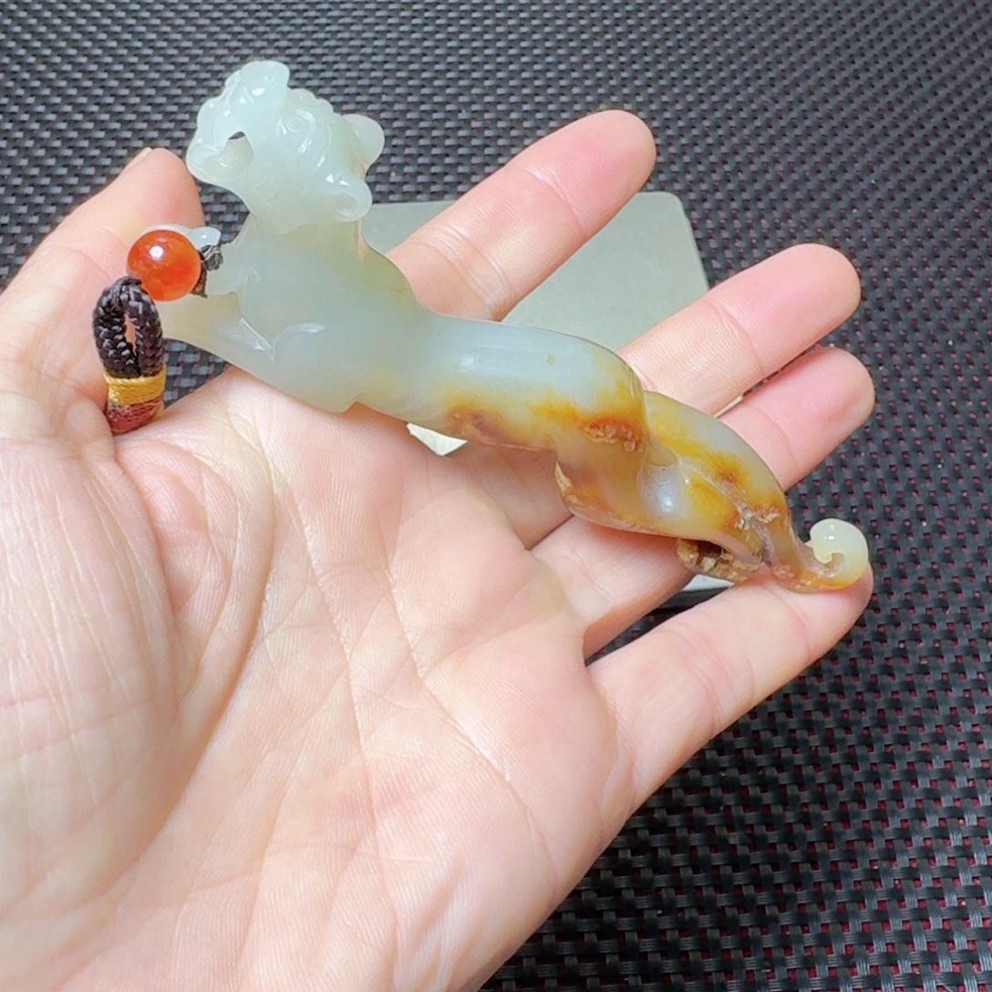和田玉把件未镶嵌