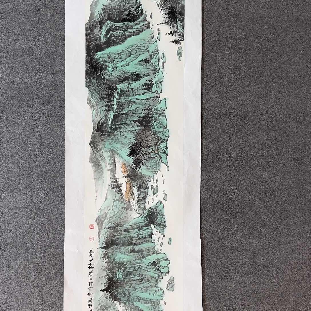 国画杜浩老师手绘作品