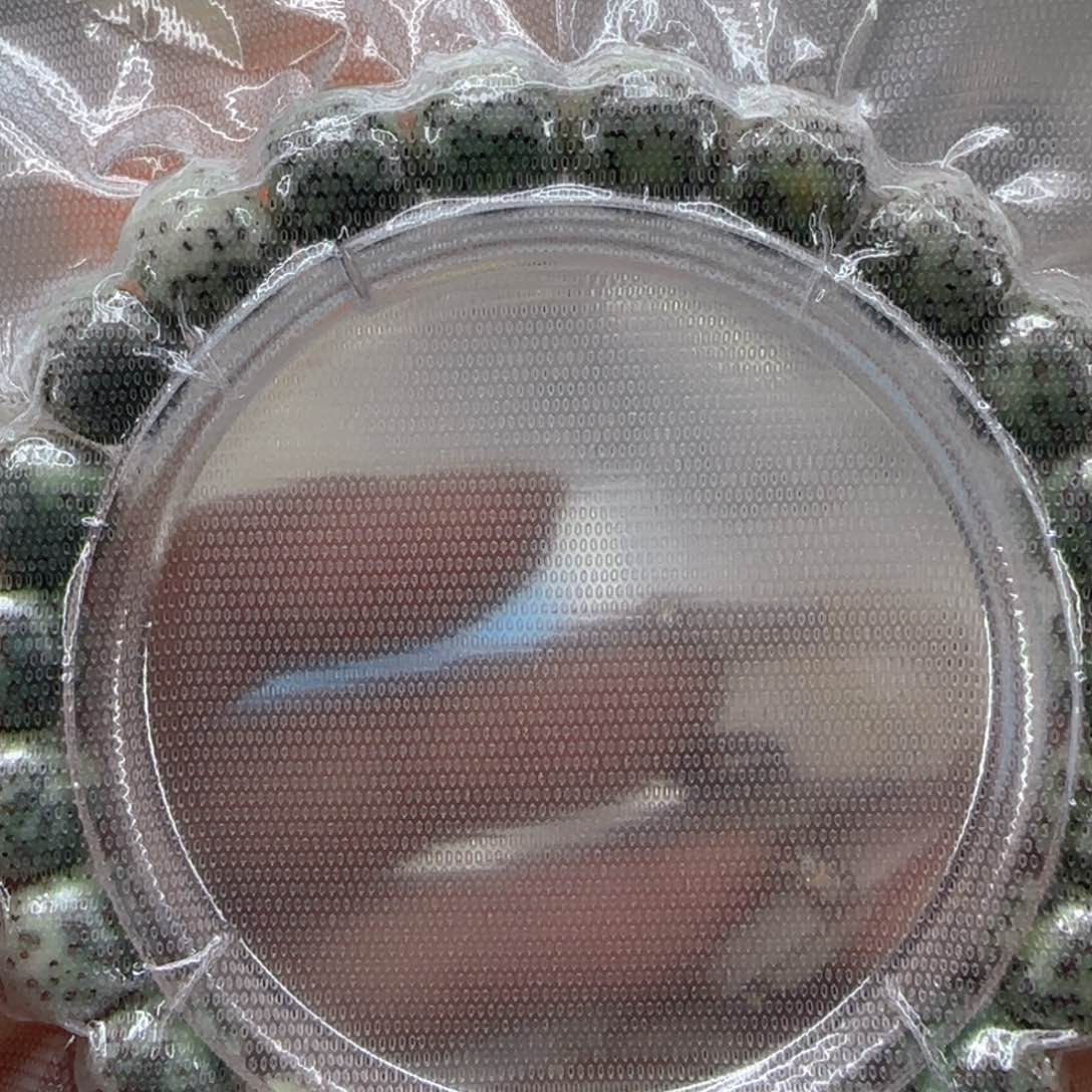 星月菩提手串58尽头绿包白星月菩提1.0桶单圈