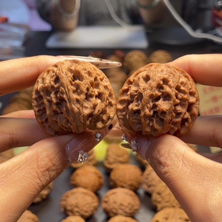 把件文玩核桃38苹果园