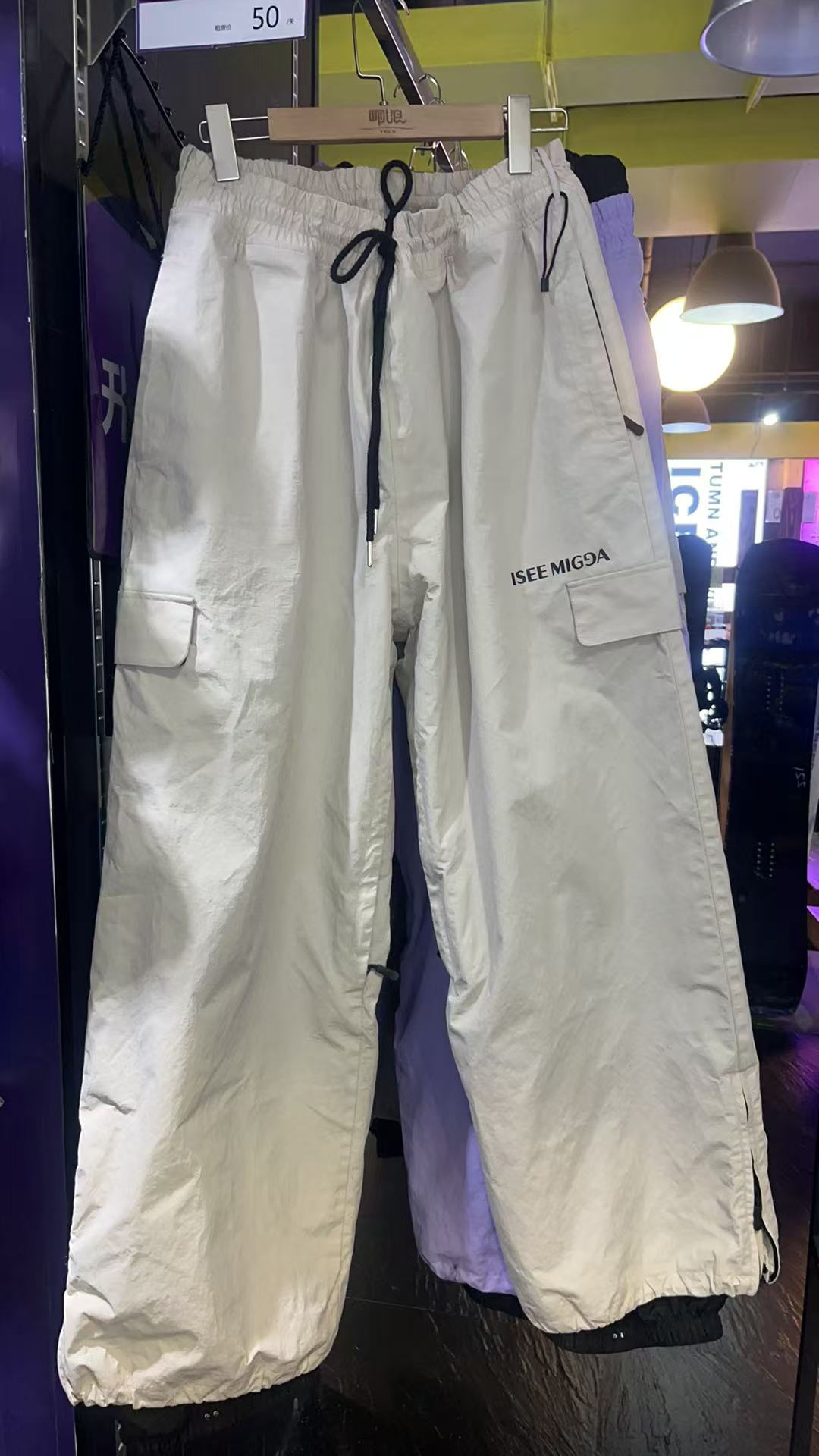 战损版雪具店清仓 ANA/LOG-卡其滑雪裤