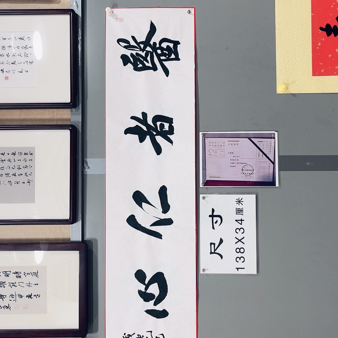 书法中书协会员王金灵作品四平尺医者仁心