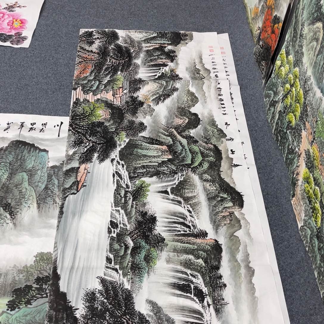 国画小伙伴们都好喜欢哦