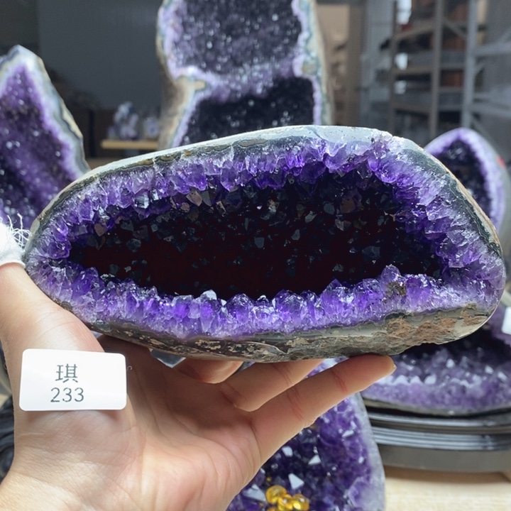 未镶嵌紫晶大型摆件（非配饰）