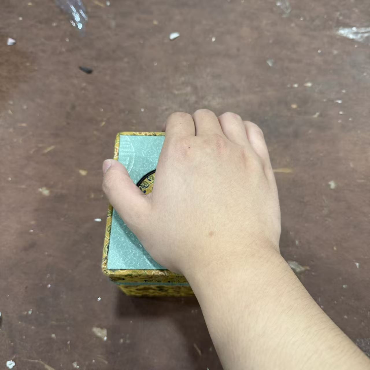 【闪购商品】影青青瓷竹子扳指杯主人杯陶瓷精美复古（不带礼盒）