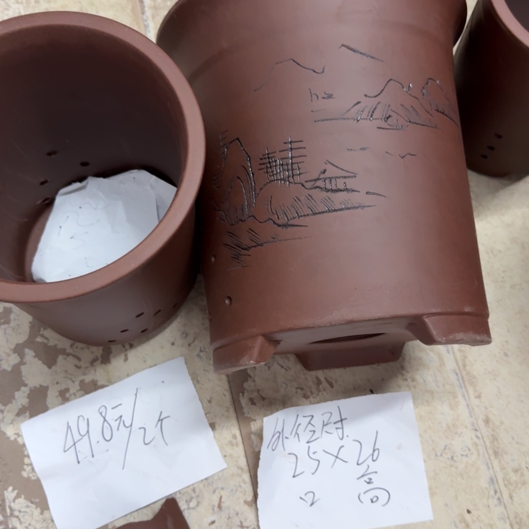 紫砂花盆破损包赔