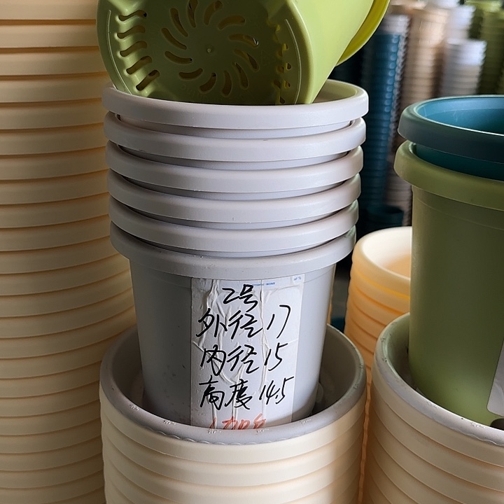 微瑕2#口径17无托灰白6个