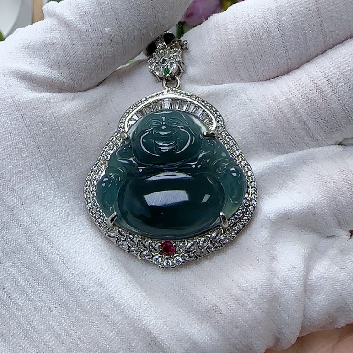 翡翠未镶嵌颈饰天然翡翠