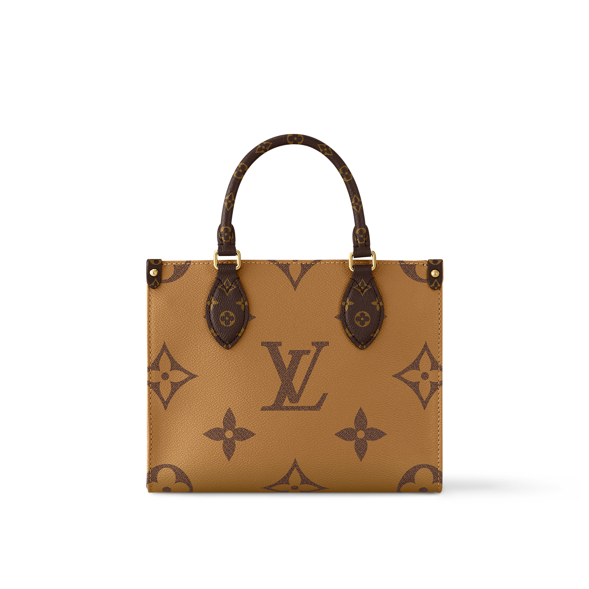 全新未使用 LouisVuitton/路易威登 lv on the go小号 tote 7833
