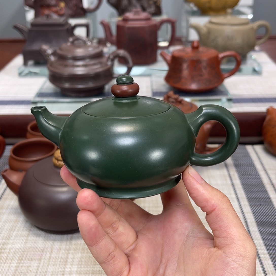 紫砂茶壶浩***@放漏款 绿