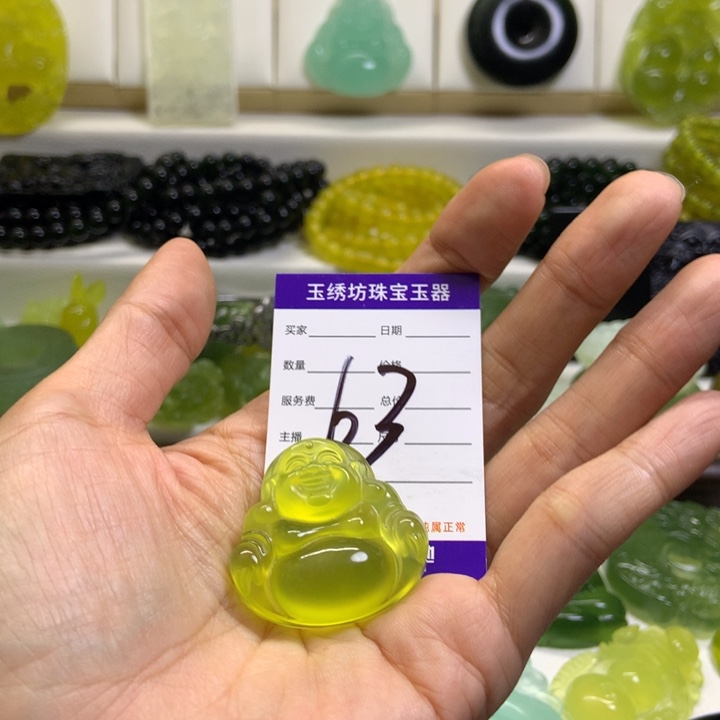 【闪购商品】未镶嵌蛇纹石玉颈饰月**海
