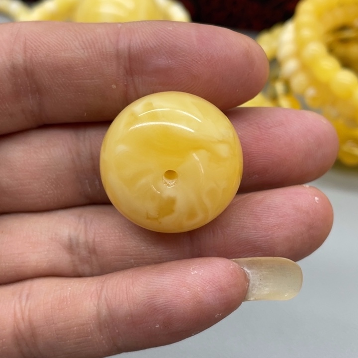 裸石琥珀未镶嵌手串