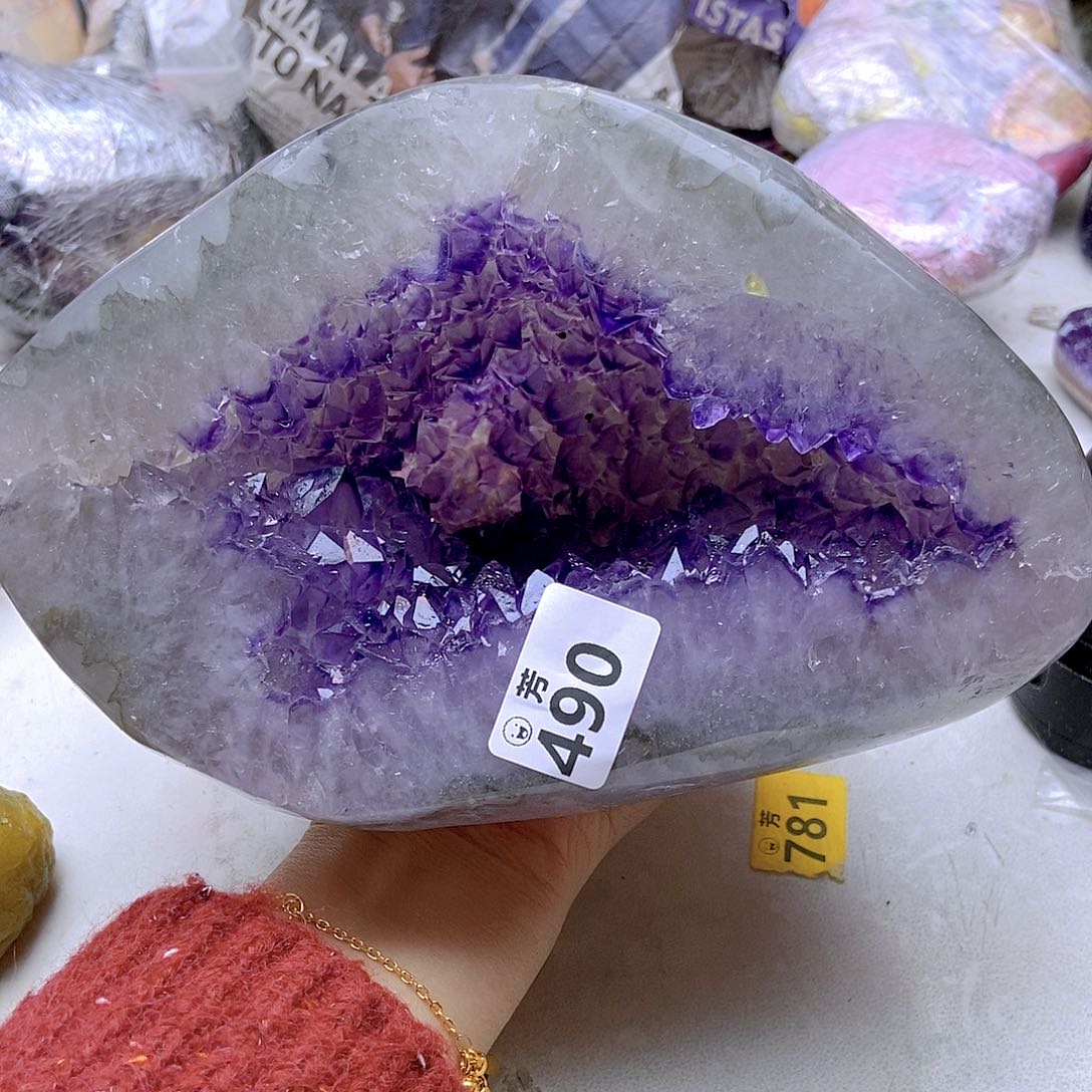 紫晶大型摆件（非配饰）未镶嵌