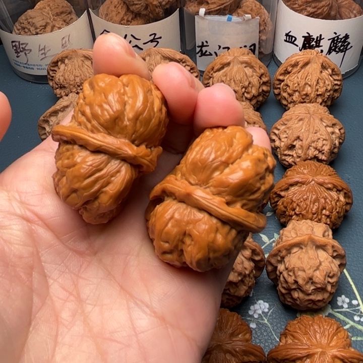 吊坠文玩核桃蛤蟆头半壁江山