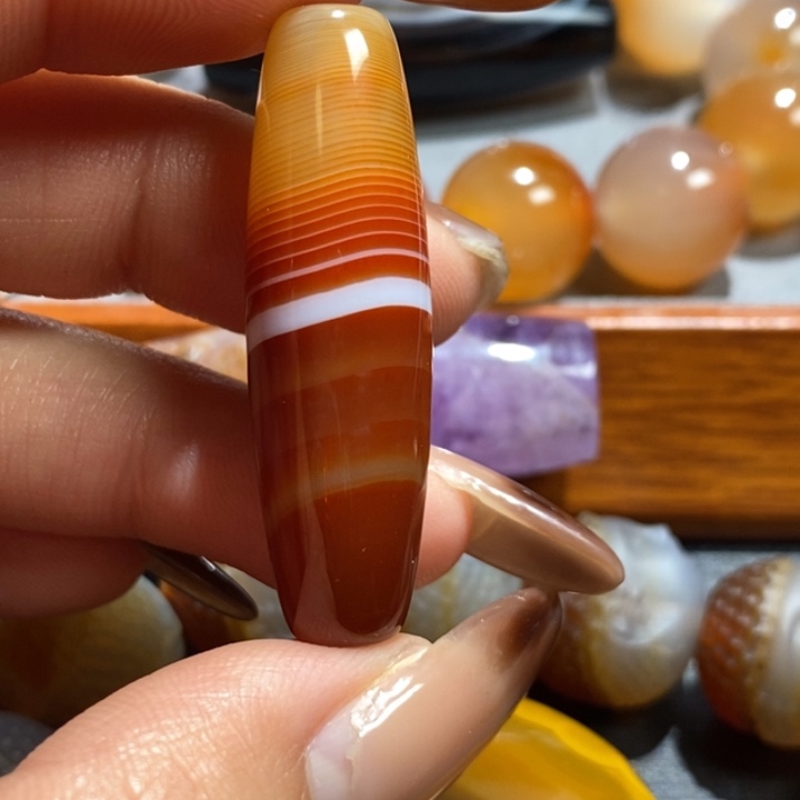 玛瑙/玉髓未镶嵌颈饰