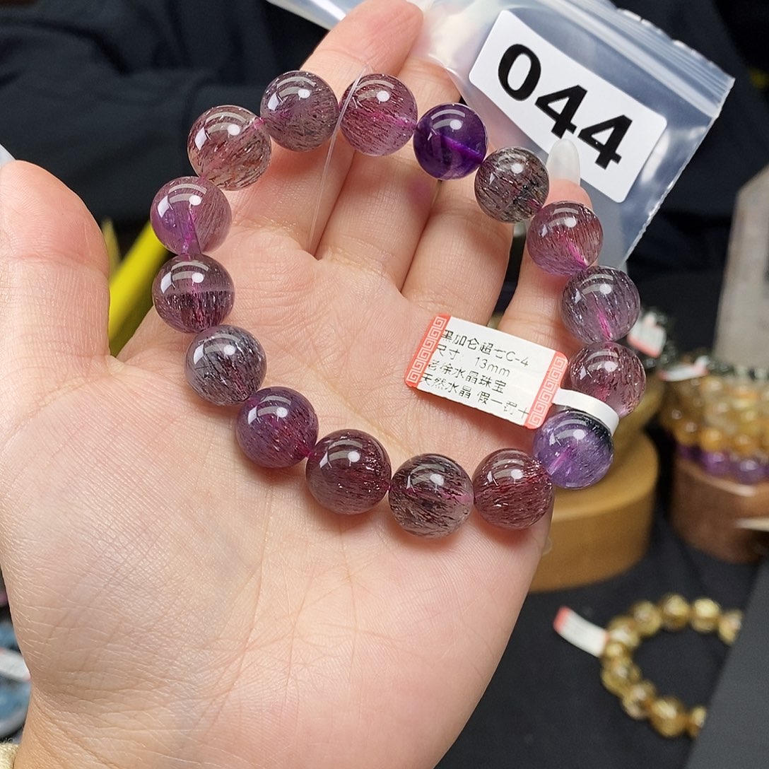 水晶手串 多样性发其一044未镶嵌