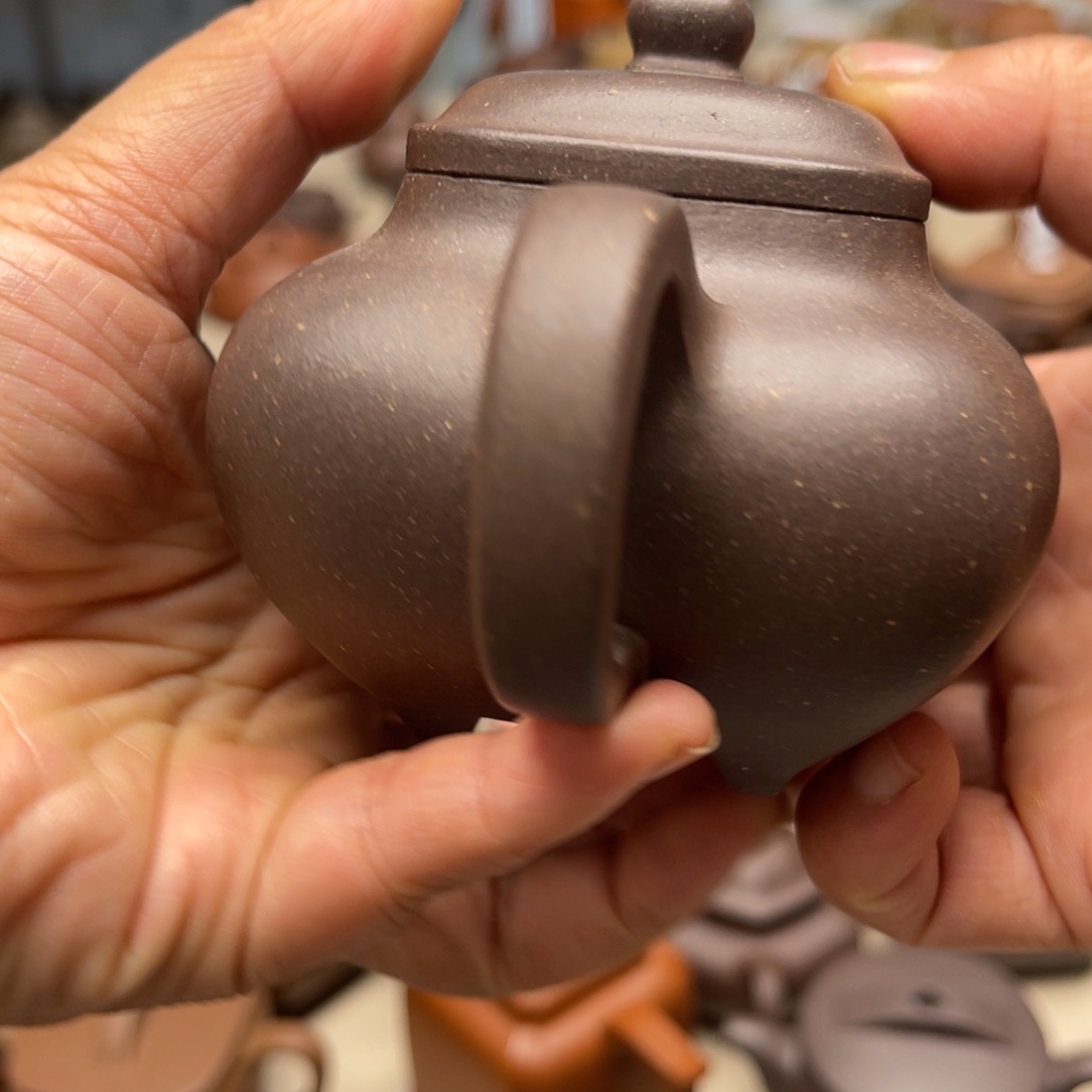 茶壶紫砂无瑕传炉230毫升 天青