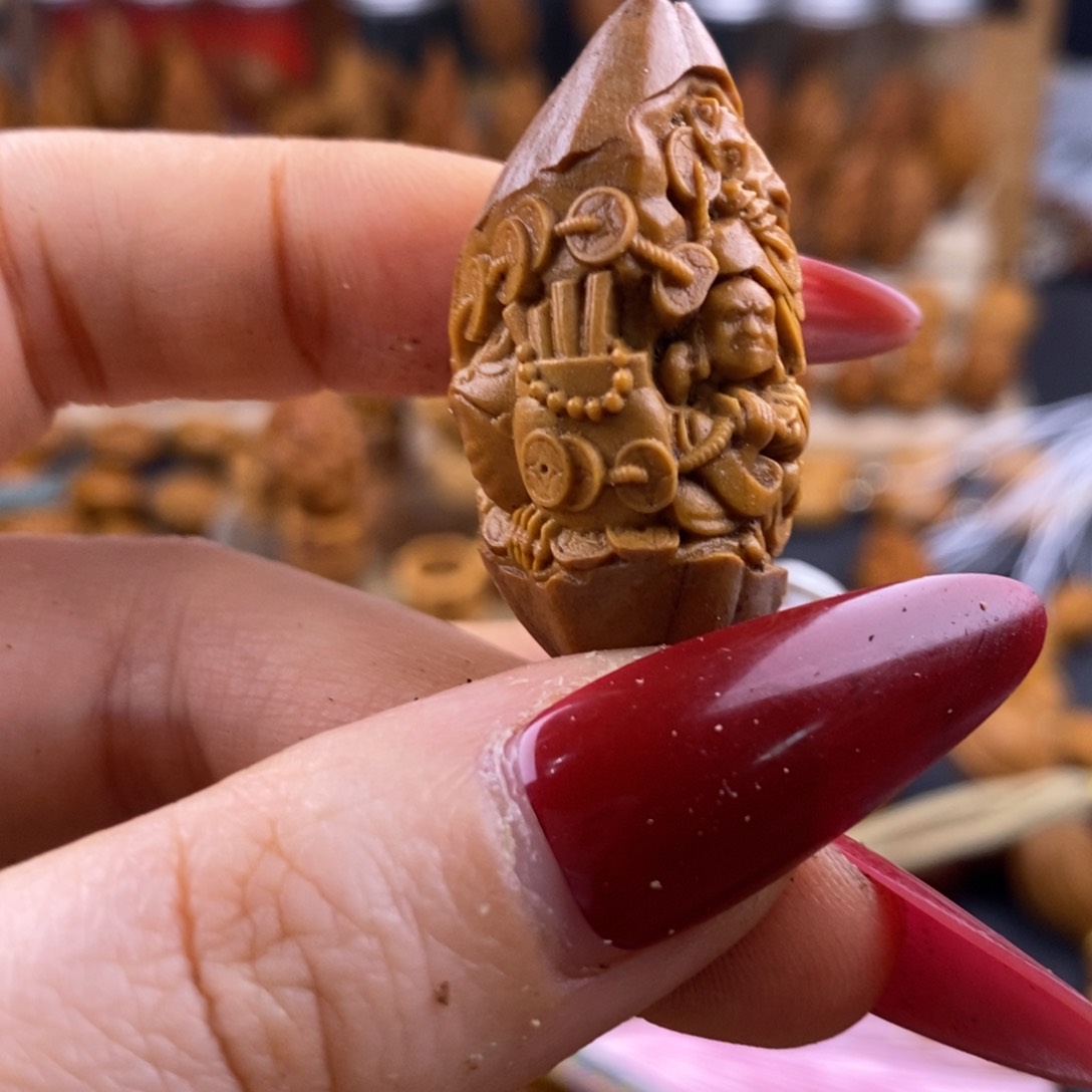 橄榄核吊坠橄榄核福利单子两单起邮