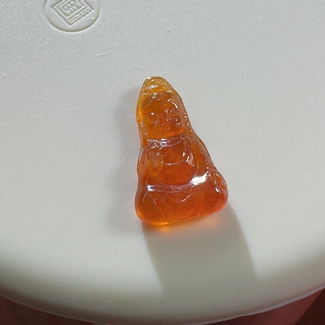 翡翠颈饰未镶嵌宝宝观音