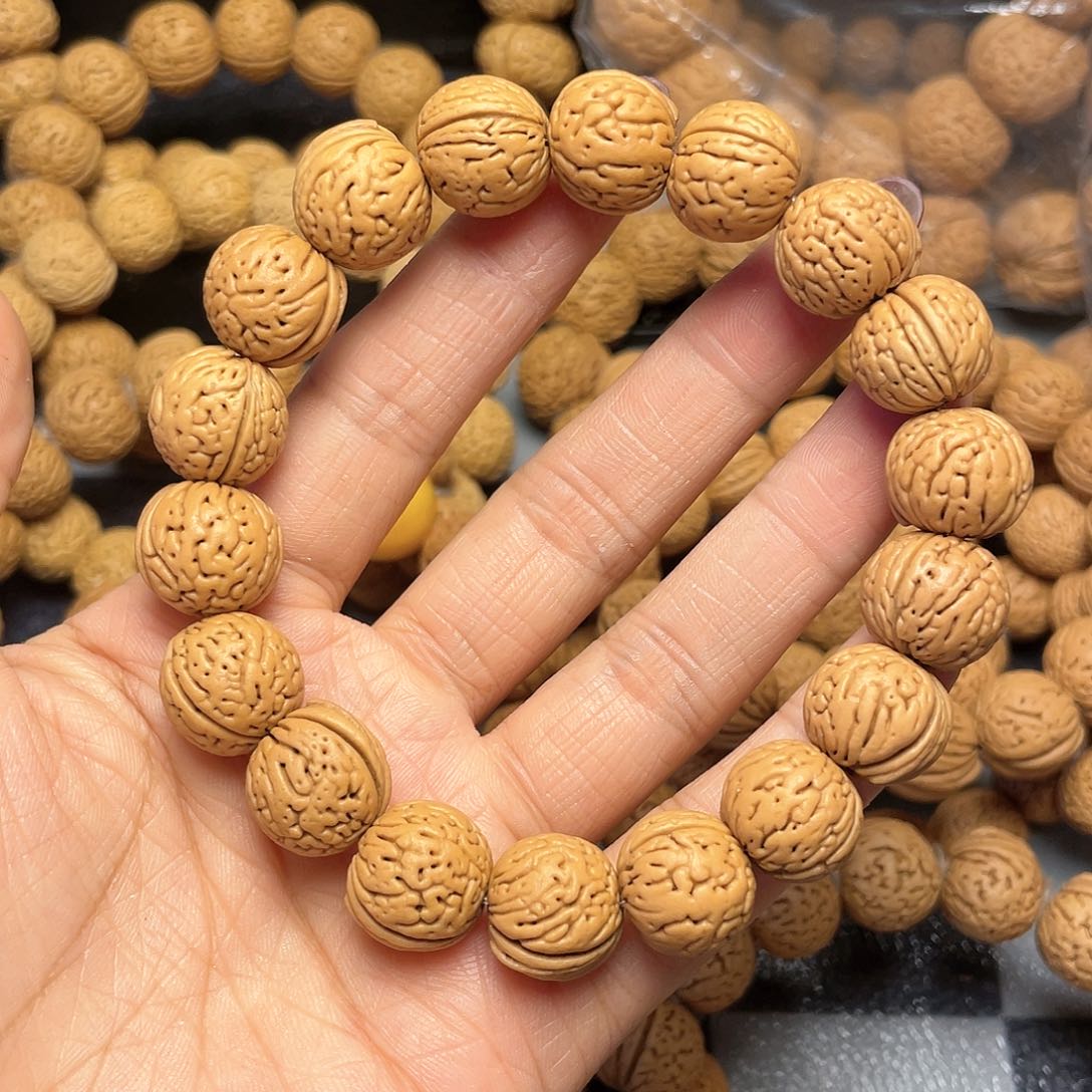 桃核手串东**士14.5元宝手串