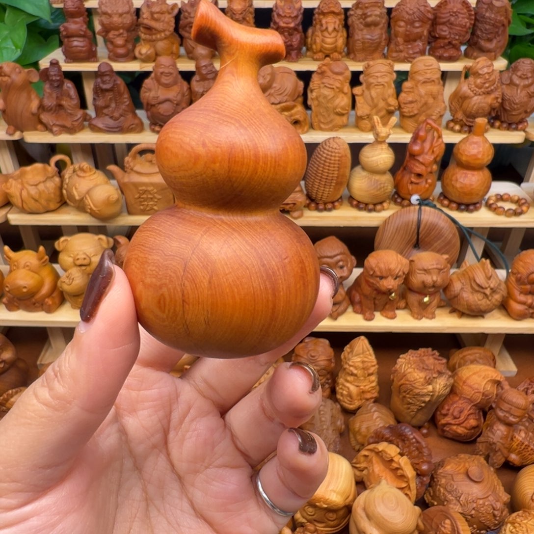 X***O崖柏太行崖柏手把件葫芦