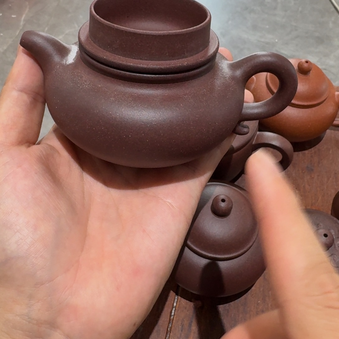 茶杯紫砂原矿原石的制作方法