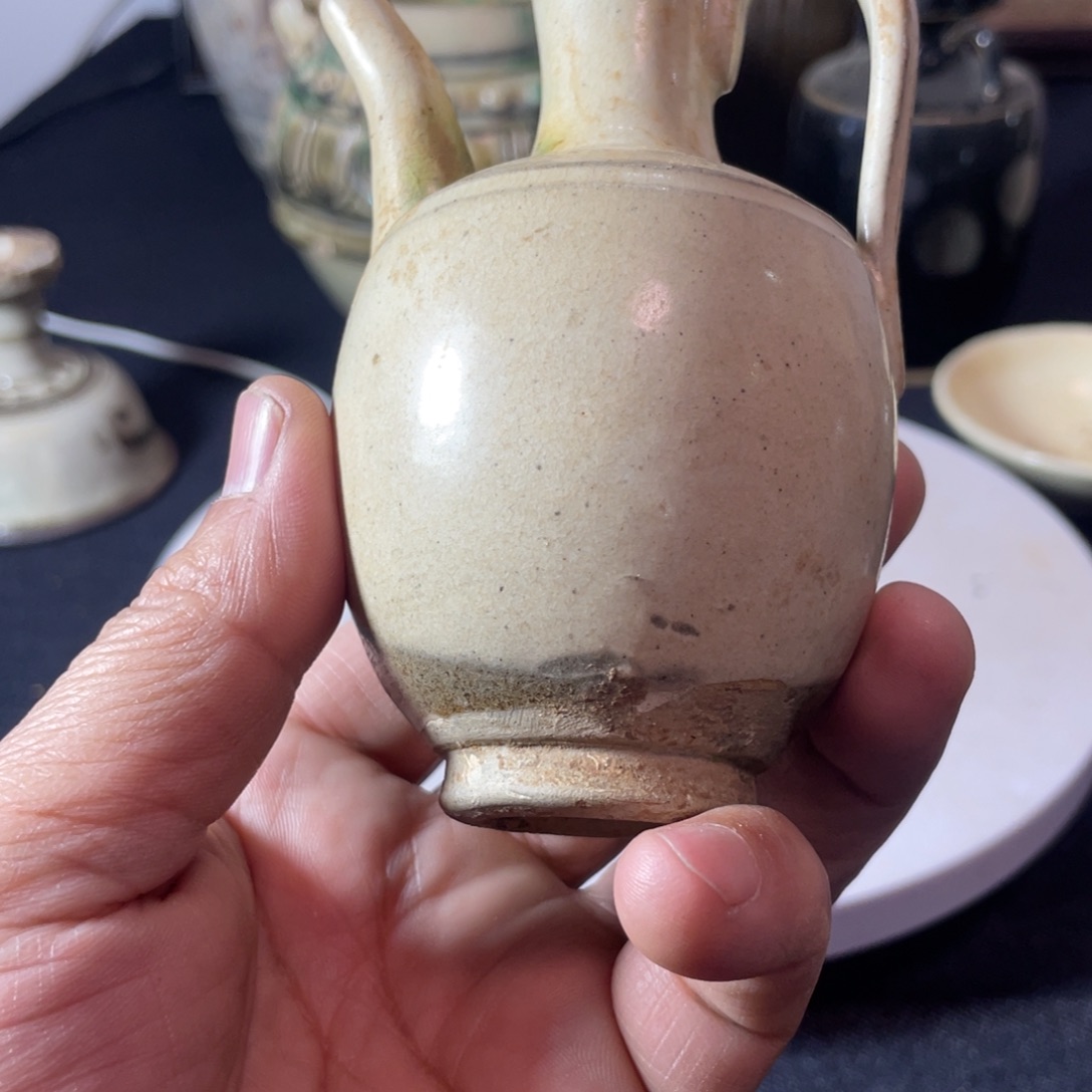 磁州窑四系梅瓶美丽漂亮乐*堂磁州窑执壶美丽漂亮