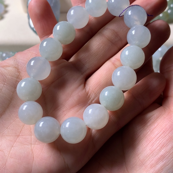 翡翠未镶嵌手串天然翡翠手串