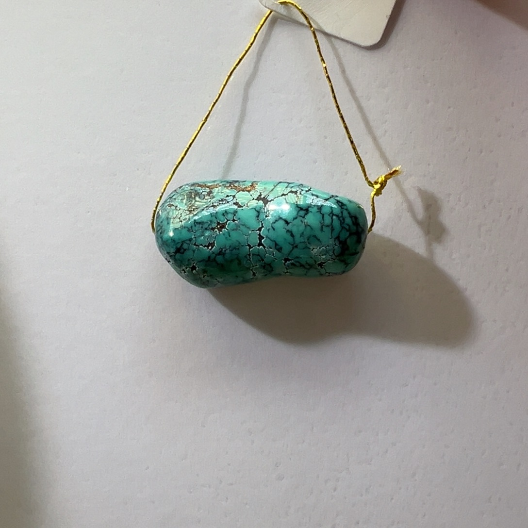 绿松石未镶嵌挂件