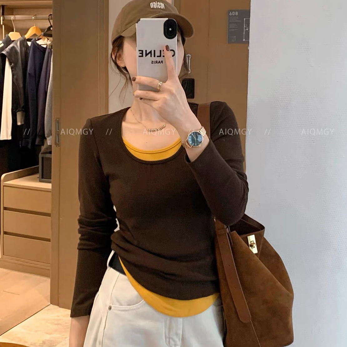 V领无袖针织修身型百搭夏季短款毛针织衫针织衫韩版