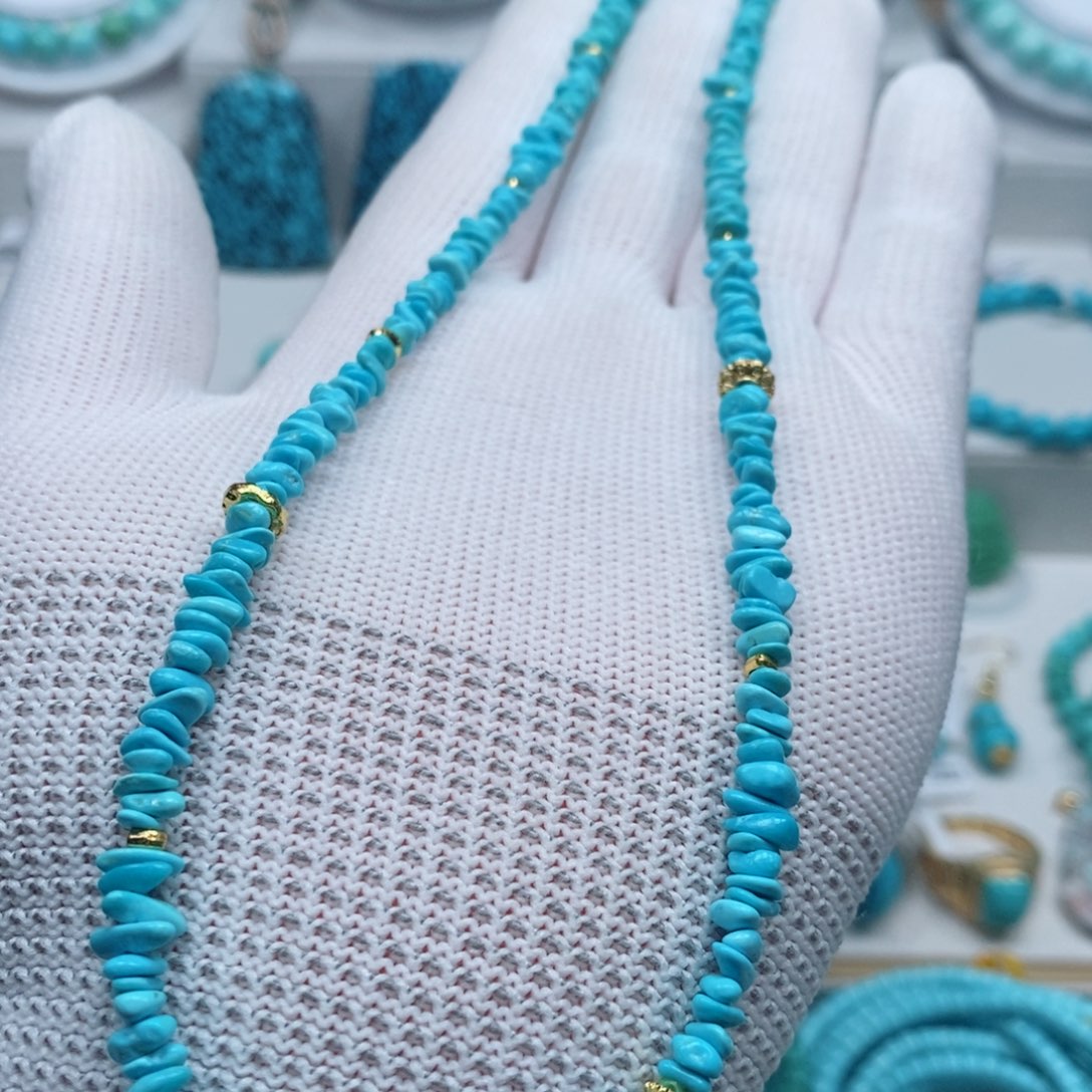 未镶嵌绿松石手链