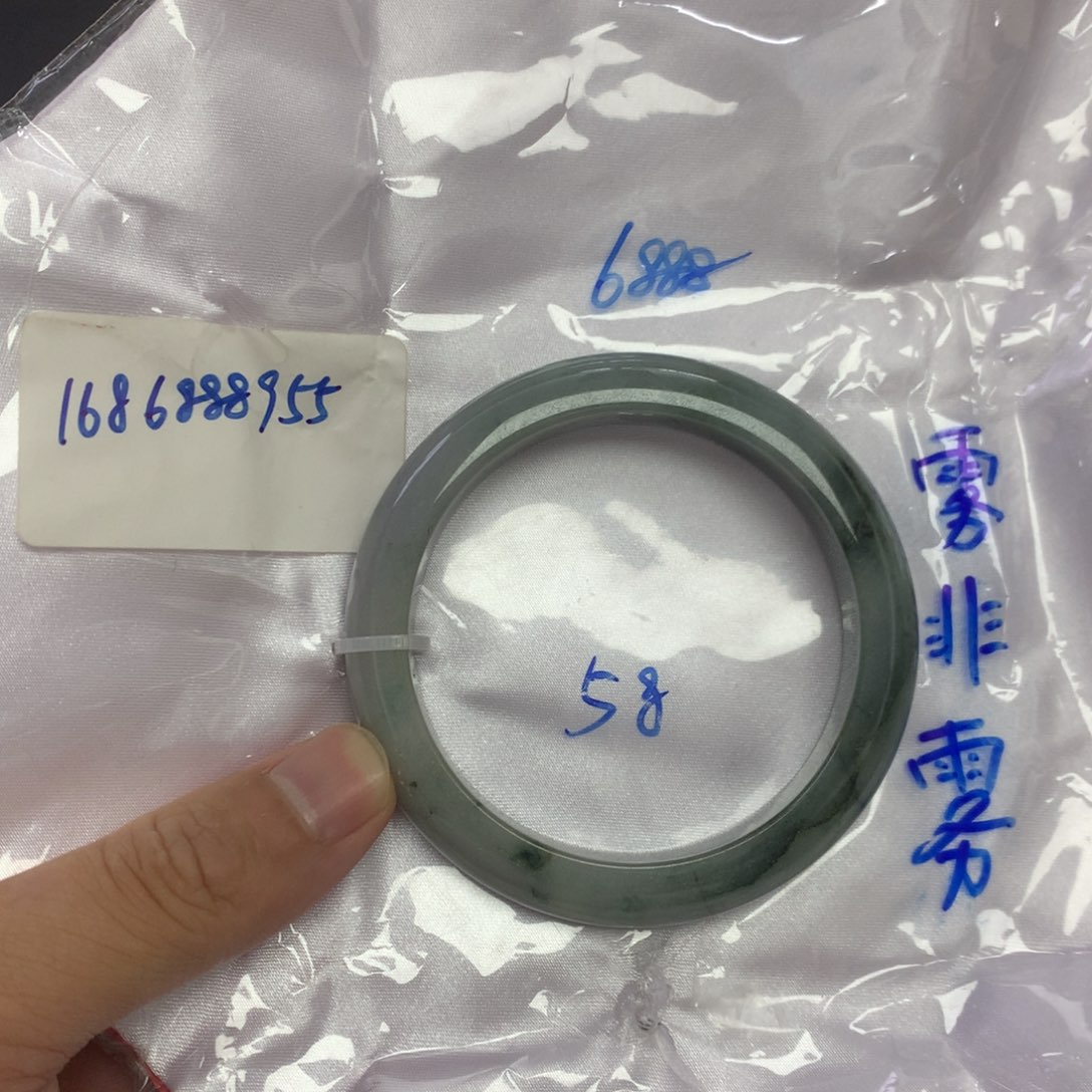 未镶嵌手镯翡翠天然缅甸翡翠手镯
