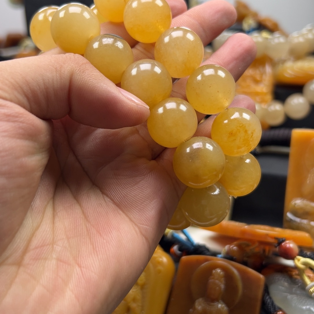 石英质玉（黄龙玉）未镶嵌多选一发货