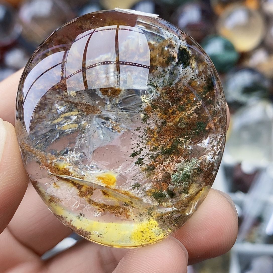 水晶珠宝半成品未镶嵌2***日