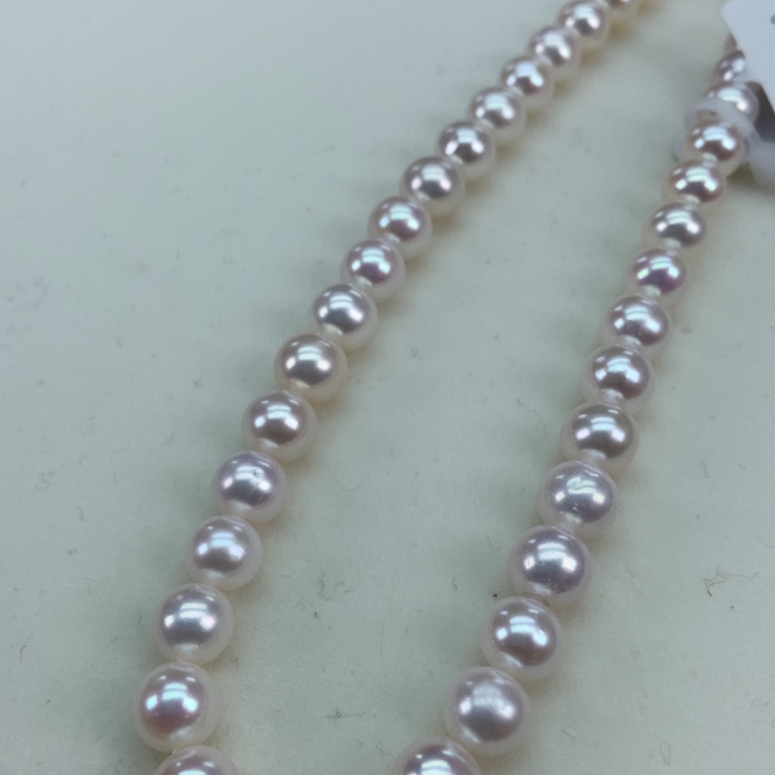 淡水珍珠8正圆极强天女光媲美海水银S925镶嵌