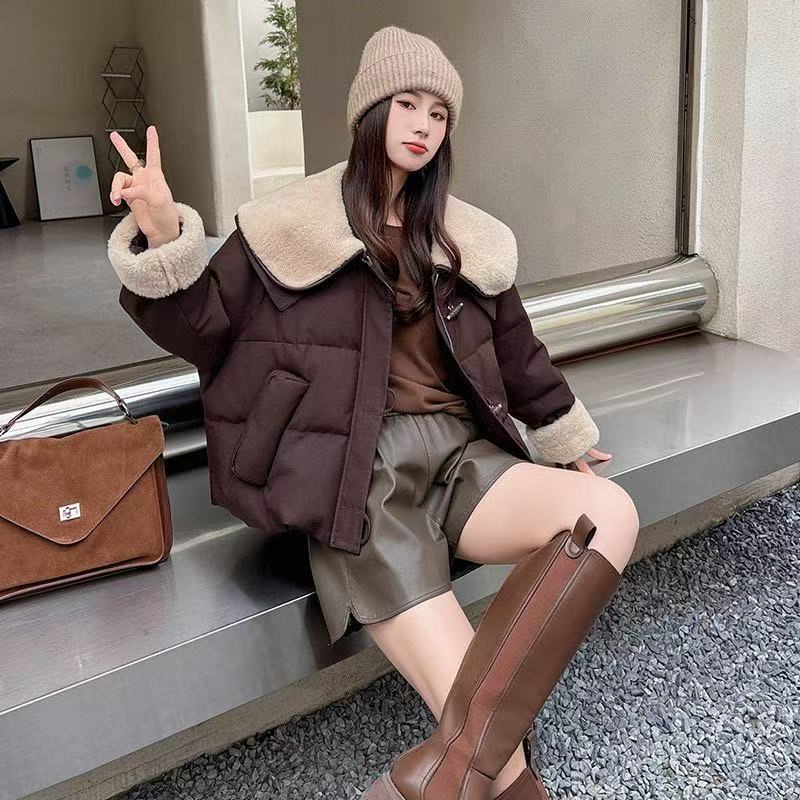 【101-200 】选编号拍马甲开衫毛衣棉服冬季新款印花保暖设计感