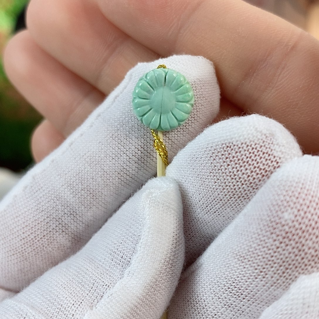 绿松石珠宝奇石未镶嵌