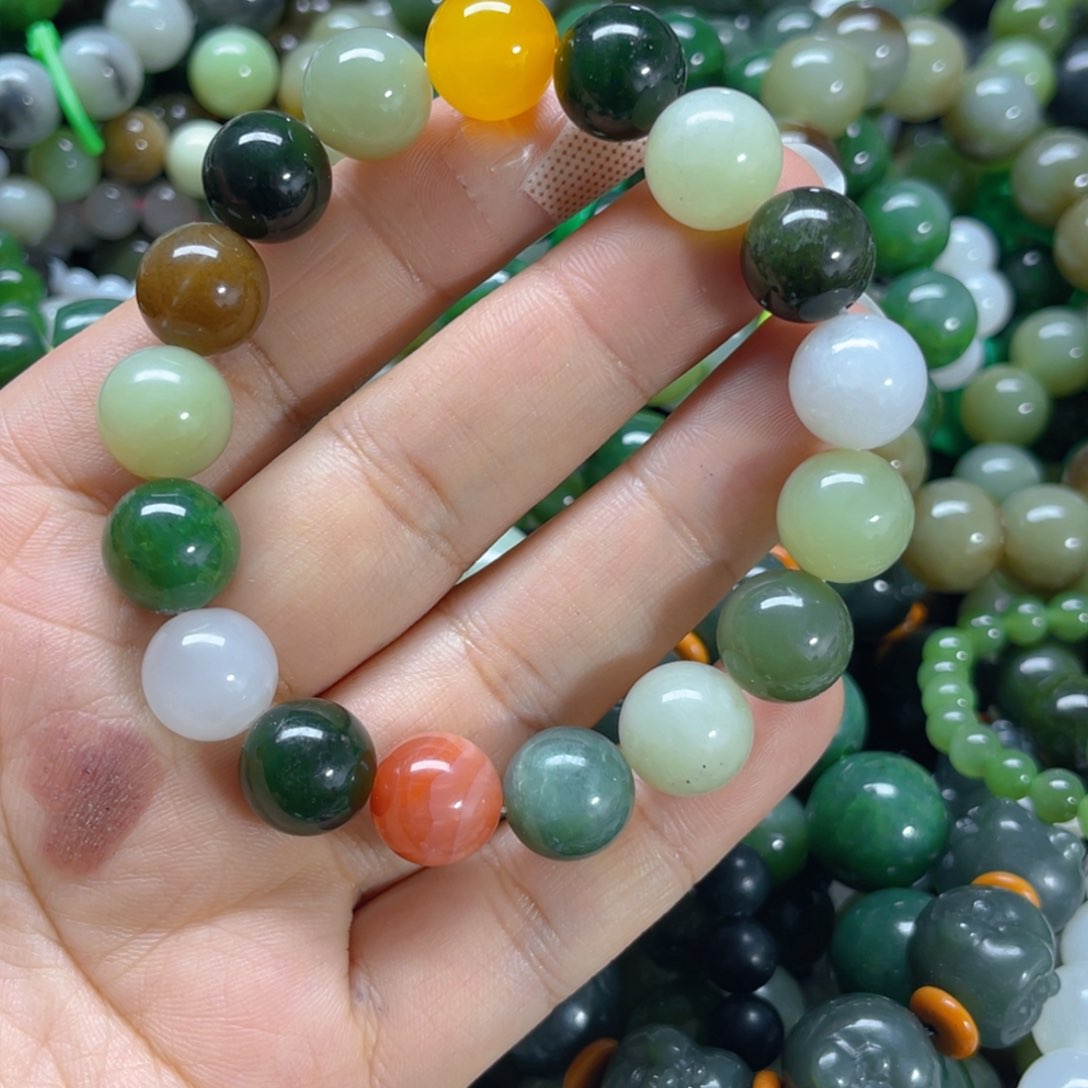 未镶嵌手串和田玉