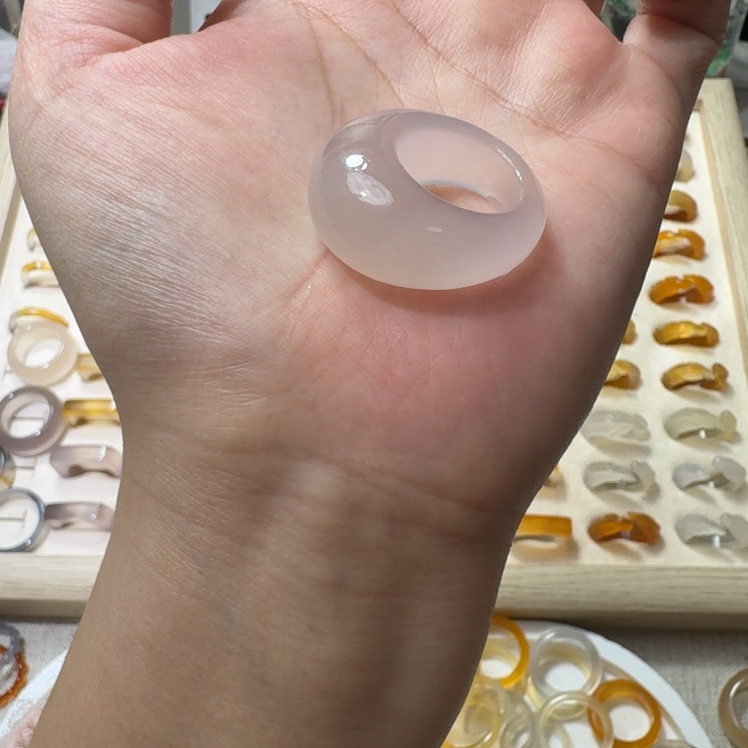 未镶嵌戒指玛瑙/玉髓749港12