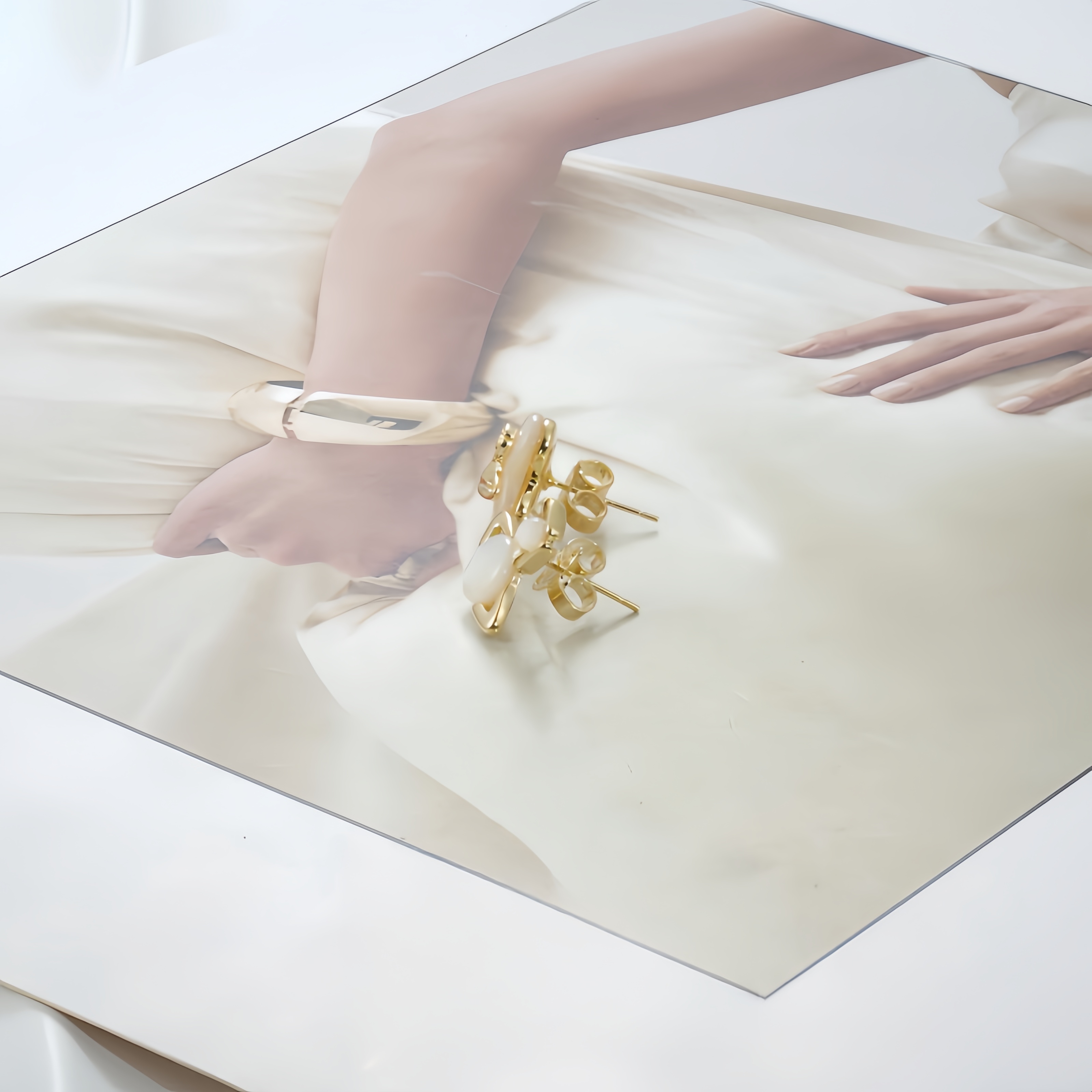 铜合金贝壳耳饰 耳环8465