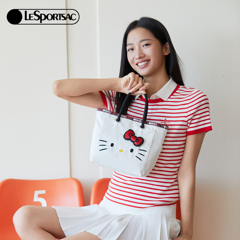【商场同款】LeSportsac乐播诗HELLOKITTY联名凯蒂猫托特包通勤休闲