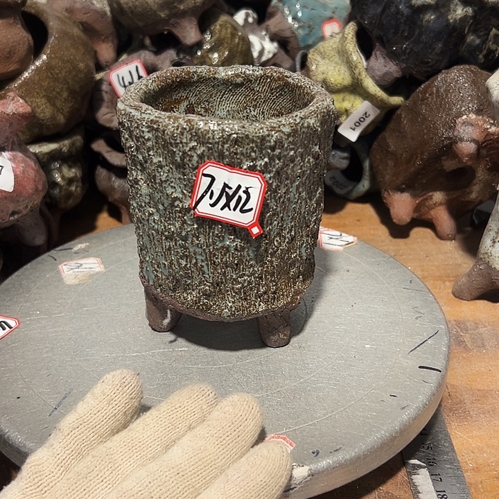 粗陶花盆制作就这样了，