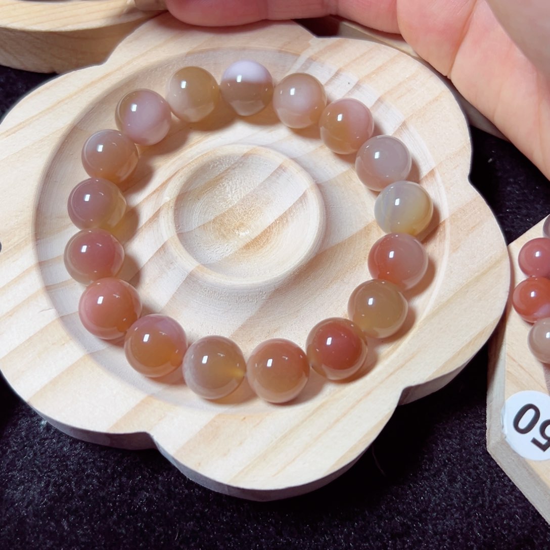 石英质玉手链未镶嵌寄*77