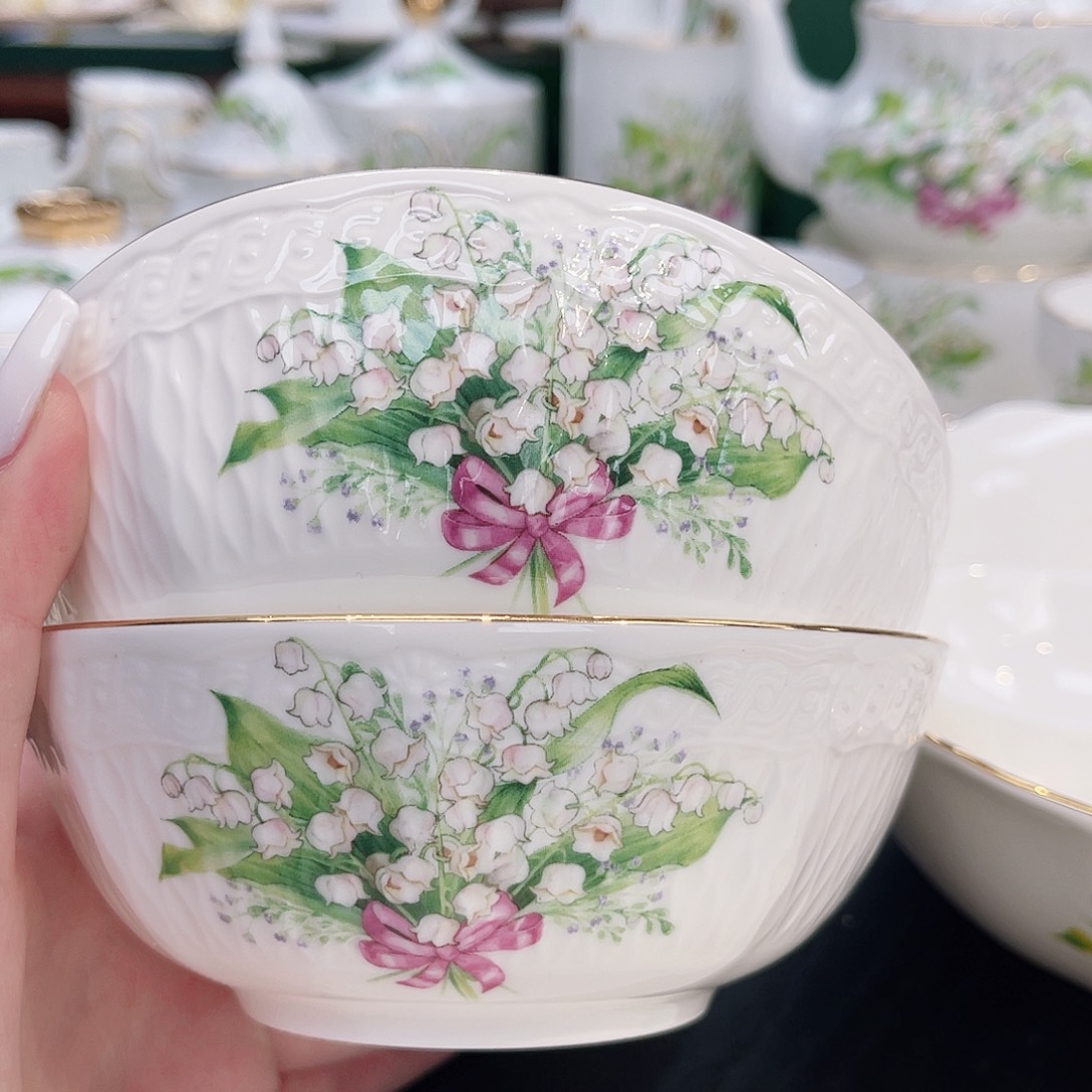 骨瓷四个饭碗————-