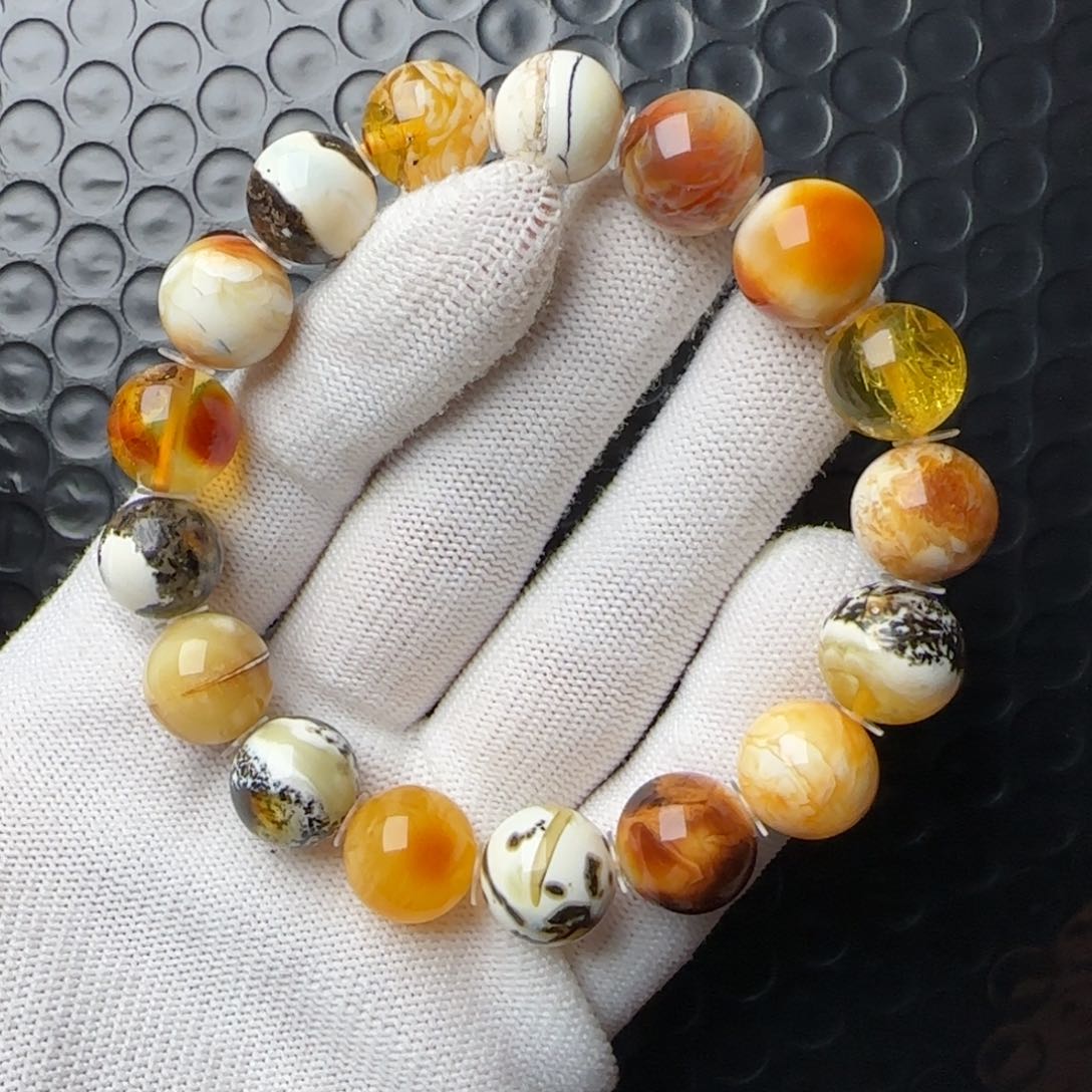 琥珀裸石未镶嵌13尺寸特色多宝