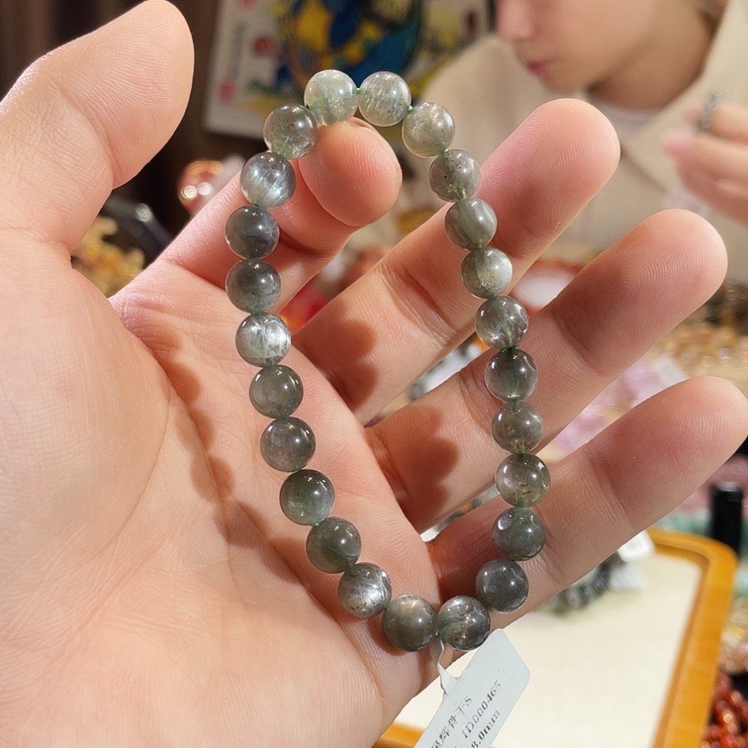 手链未镶嵌长石绿星辉骨干8mm