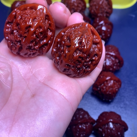 文玩核桃把件38南疆石