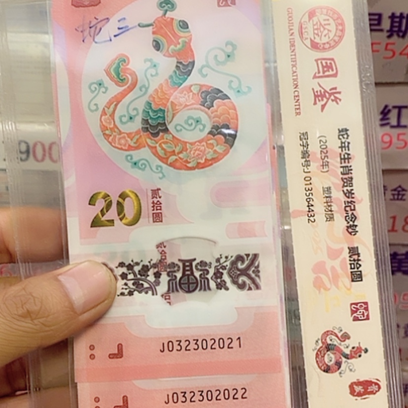 【闪购商品】塑料蛇钞32302021标十阿啊阿啊